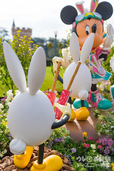 プラザのうさたま。チュロスを持って!?｜東京ディズニーランド2017年「ディズニー・イースター」