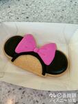 ミニーマウスのカチューシャクッキー(650円)