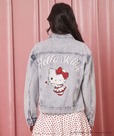 【FOREVER 21×サンリオスプリングコレクション】「キティデニムジャケット」のバックプリント