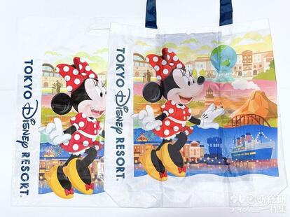 東京ディズニーリゾート】でっか…！「史上最大級のエコバッグ」使って
