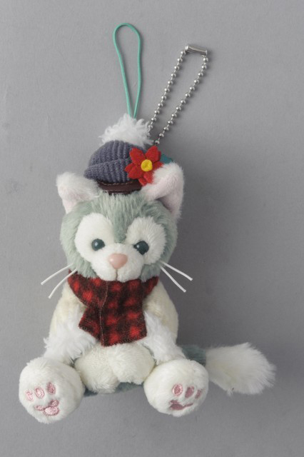 2015ダッフィーのクリスマス「Very Merry Snowtime」ぬいぐるみストラップ　1900円 