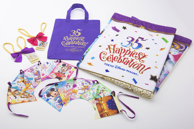 東京ディズニーリゾート 35周年“Happiest Celebration!”オリジナルルームアイテムセット｜東京ディズニーランドホテル