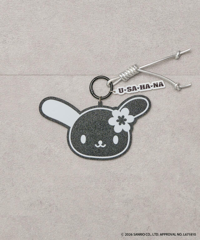 STRIPE CLUB サンリオ「サマーコレクション」ブラックウサハナビッグサイズアクキーチャーム(¥2,000)