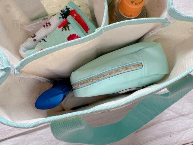 フロント側のスペースは広いのでたくさん入ります