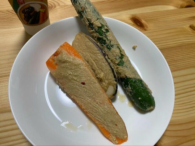 【カルディ 熟成ぬか漬けの素 170g】24時間経った様子