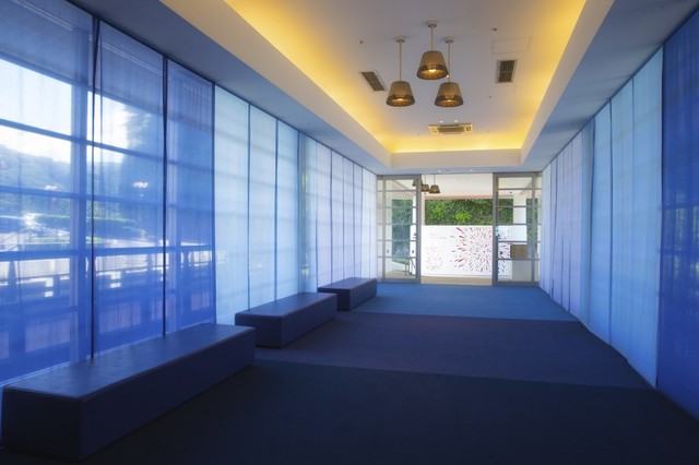 【星野リゾート　リゾナーレ熱海】エントランス