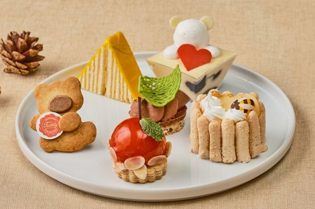 「スタンド1・2段目イメージ（スイーツ）」＜1名3,800円＞【アフタヌーンティー～ハーマンテディのクーヘンハウス～】