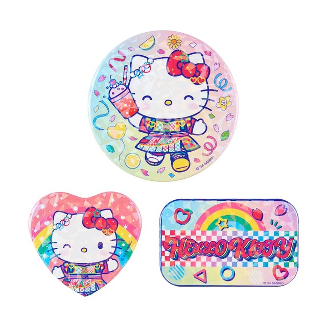 缶バッジセット(ハローキティ)