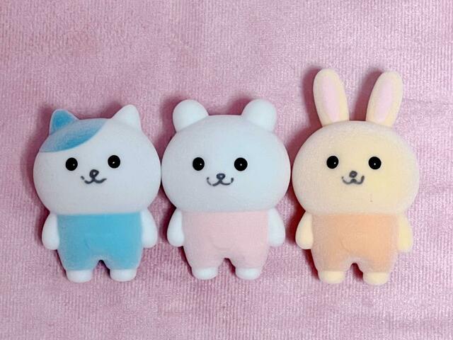 【ちいかわ 豪華版1 フロッキーフィギュア6体セット付き】「なんか似てるの」を並べてみました！