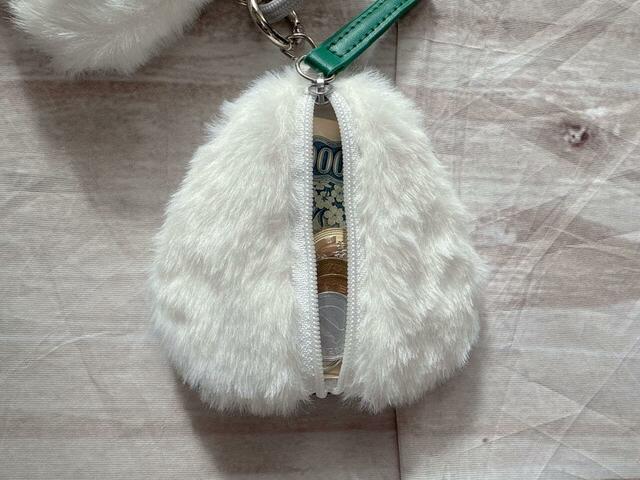 コインと紙幣を入れてミニ財布として使うのもおすすめ