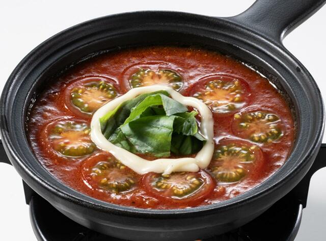 選べる6種類のソース　チーズトマトバジル　【おかわり！ハンバーグとまぁるいパン グリエ・ミア！】