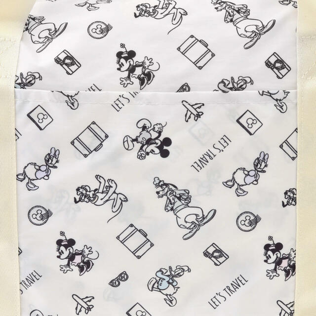 ミッキー＆フレンズ ショルダーバッグ 2WAY ポケッタブル DISNEY TRAVEL 3,800円