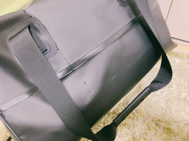 【ワークマン 防水ボストンバッグ】完全防備