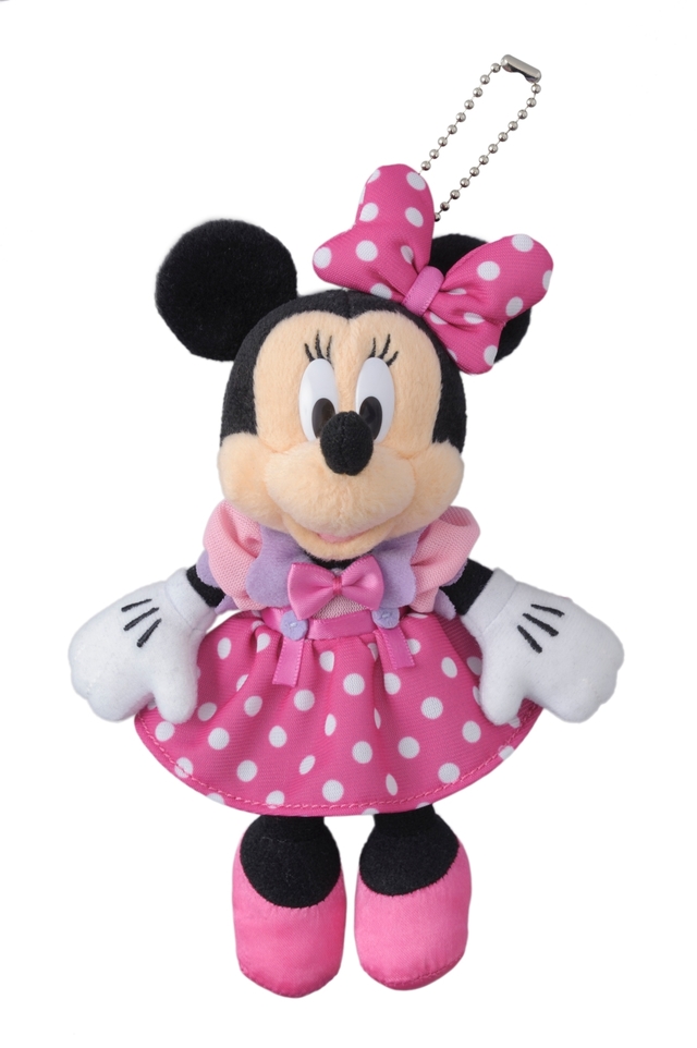 ぬいぐるみバッジ 1,700円|長さ約18cm|2017年4月15日(土)発売|東京ディズニーランド|ギャグファクトリー/ファイブ・アンド・ダイム