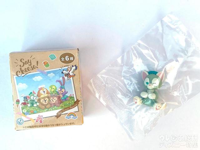 「ダッフィー&フレンズのSay cheese!」フィギュア（ジェラトーニ）