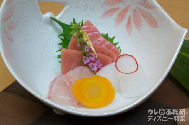 お造り盛り合わせ｜ゆうがお（10,000円）｜花 Hana｜ディズニーアンバサダーホテル