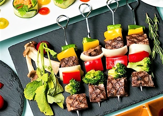 A4新潟和牛の大串付きBBQプラン