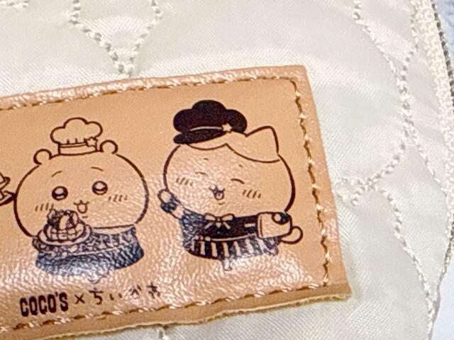 レザー調の生地のタグで高級感たっぷり！