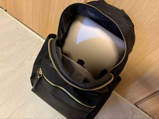 【GLOBAL WORK 撥水軽量10ポケリュックミドル】ノートPCやA4サイズの書類も収納可能♪