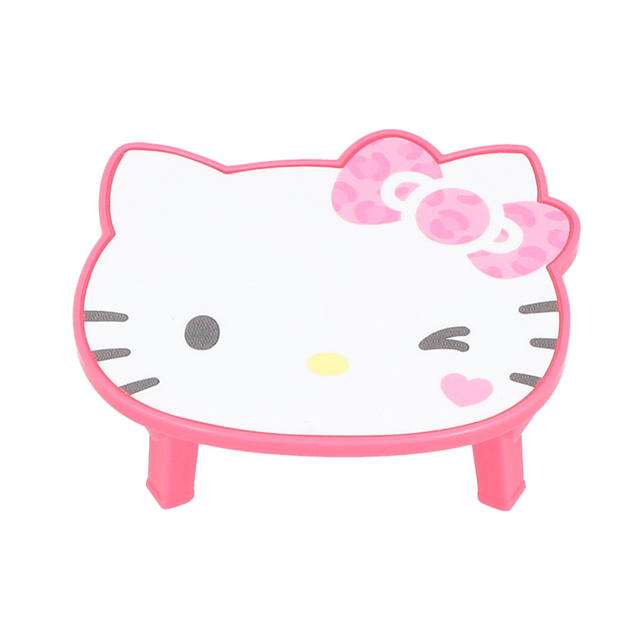 【サンリオキャラクターズ minimini折りたたみテーブルその2】ダイカット ハローキティ(ウィンク)