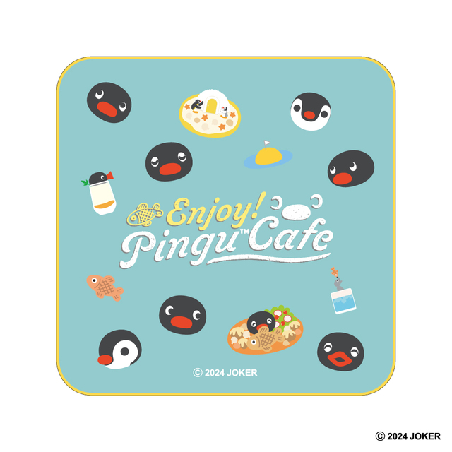 「ハンドタオル」＜価格：1,430円（税込）＞【メニューもグッズも全部ピングー！見たことある“あの料理”も登場！「ピングーカフェ」東京ソラマチ（R）で開催中！】