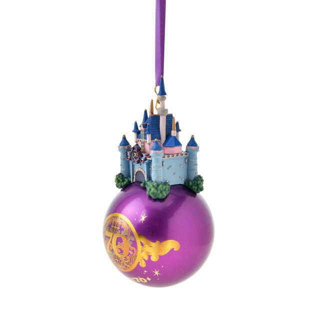 オーナメント 城 DISNEYLAND RESORT 70TH CELEBRATION 3,300円