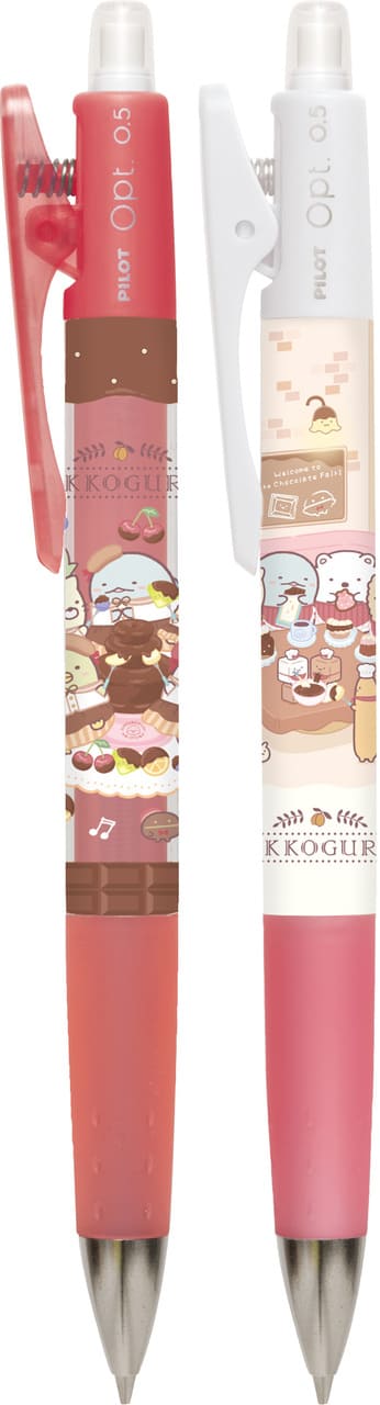 【すみっコぐらし】「オプトシャープペン」各418円(税込)