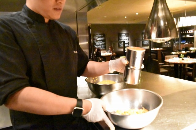 揚がった激辛ポテト