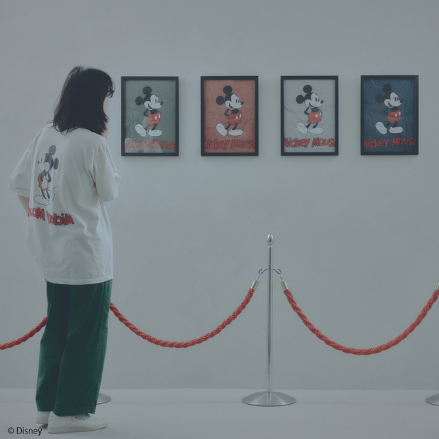 【Disney / ディズニー】別注 〈ミッキーマウス〉Tシャツ金額 6,490円(税込み)