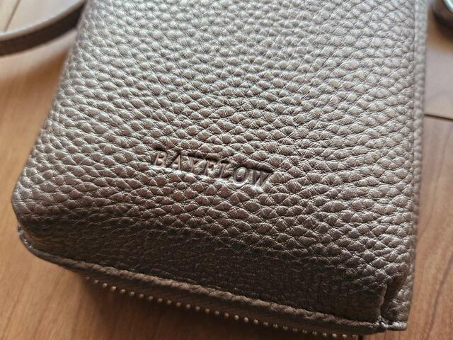 【BAYFLOW　多機能キースターミニウォレットショルダー2】ブロンズは新色！上質な生地感です◎