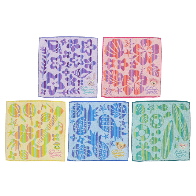  ダッフィー&フレンズのサニーファン「ミニタオルセット」