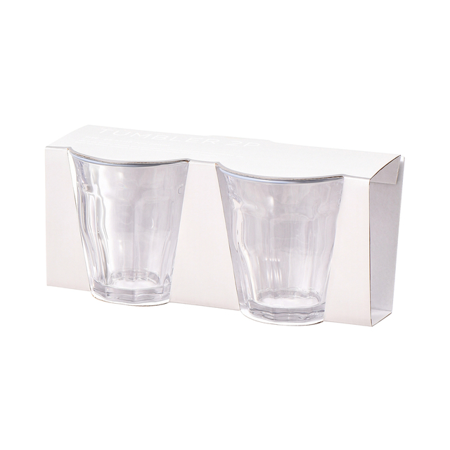 【Francfranc（フランフラン）】カラーリム タンブラー（2個セット）