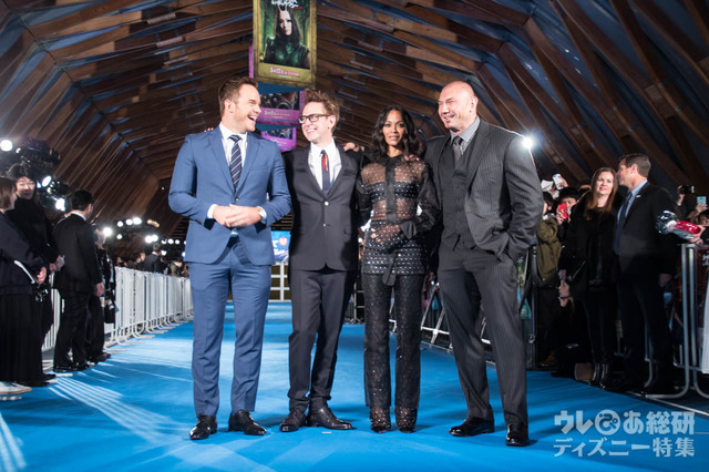 『ガーディアンズ・オブ・ギャラクシー：リミックス』ギャラクシー・カーペット・イベント