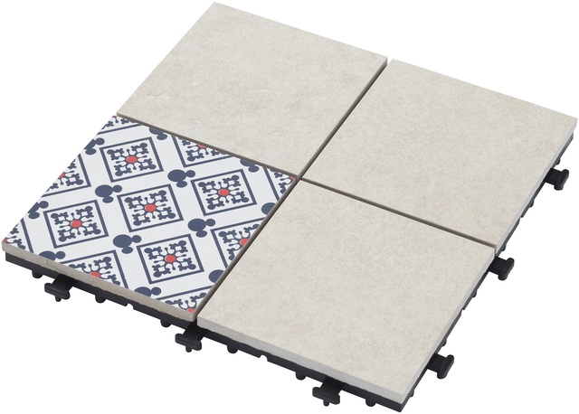 タカショー 敷くだけタイル meets ミッキーマウススクウェア