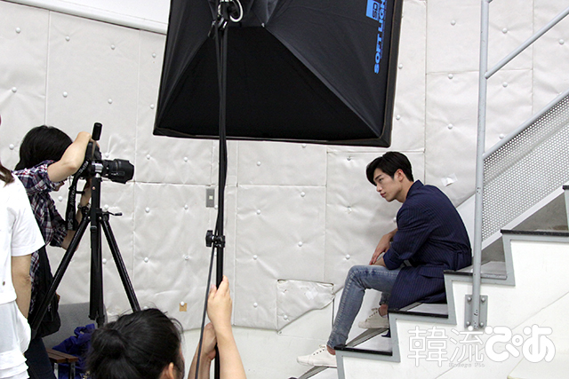 ソ・ガンジュン＠「韓流ぴあ」取材