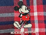 オールドミッキーの刺繍が大人かわいいポイント!フェイスと靴がベージュなのもGood♪『SPRiNG 10月号』付録:MICKEY MOUSE(ミッキーマウス)横長がま口ポーチ