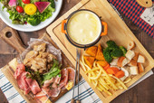 肉×チーズフォンデュ食べ放題プラン