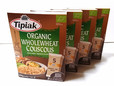 Tipiak オーガニック ホールウィート クスクス　275g×4箱　1,198円