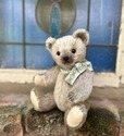 【＃くまフェス in 銀座三越 2023】グレーのテディベア （作家 : 鈴木祐子氏）22,000円（１点限り）