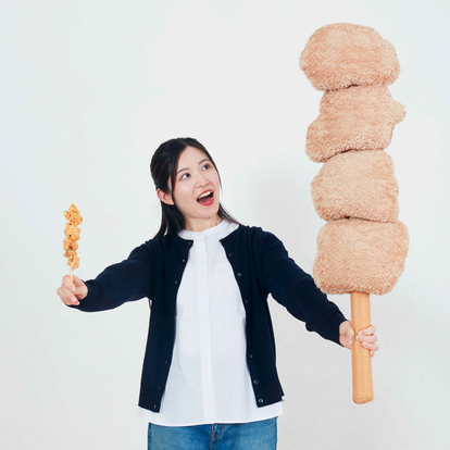 セブンイレブン からあげ棒 ぬいぐるみ happy くじ　特賞　送料込値下げ不可 セブンイレブン ハッピーくじ 特賞 BIG！ ぬいぐるみ からあげ棒