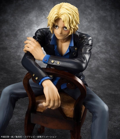 ワンピース ルフィの義兄 サボがフィギュア化 椅子に腰掛けリラックスした姿で大人の魅力を表現 写真 10 10 Medery