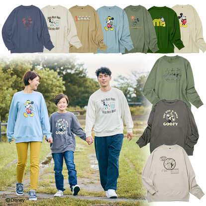 ミッキー 3L ディズニー Tシャツ　100周年記念 ワークマン コラボ ロンT ディズニー 3L disney Tシャツ ロンT ワークマン 黒新品 100周年