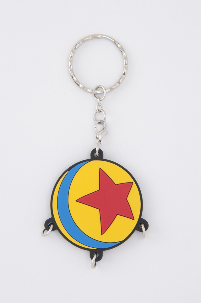 キーチェーン 550円｜（マスコット部分のみ）縦約6×横約5.5cm｜販売店舗「エンポーリオ」｜東京ディズニーシー「ピクサー・プレイタイム」スペシャルグッズ