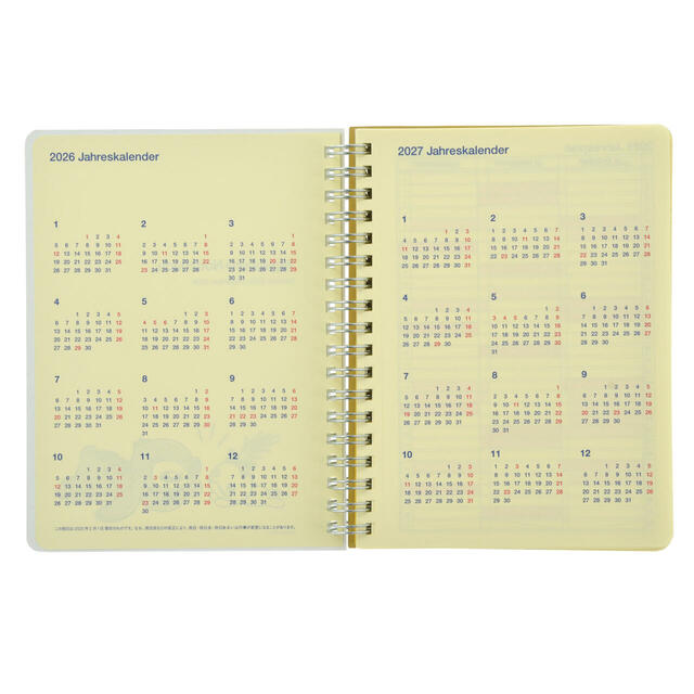 【デルフォニックス】リロ、スティッチ、スクランプ Rollbahn Diary L 手帳・スケジュール帳 CALENDAR＆ORGANIZER 2026 2,400円