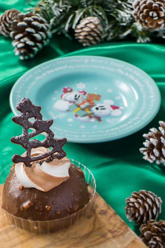 ジャンドゥーヤムース、スーベニアプレート付き（750円）｜TDL「クリスマス・ファンタジー」2016