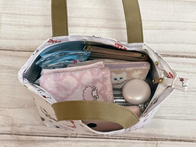 ちょっとしたお出かけ用バッグとして使うのもおすすめ