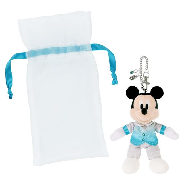 ぬいぐるみチャーム 18,000円|東京ディズニーシー25周年「スワロフスキー・クリスタル」グッズ|販売店舗:東京ディズニーシー「ファンタジースプリングス・ギフト」|発売日:2026年11月25日(水)