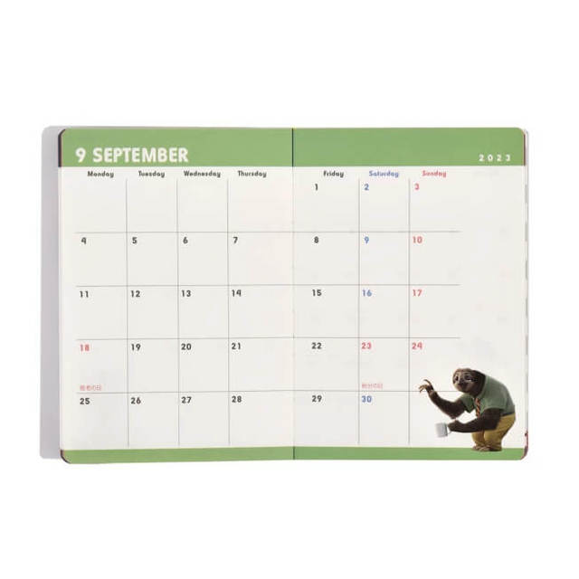 ズートピア 手帳・スケジュール帳 2023 ミニ CALENDARS ＆ ORGANIZERS 880円