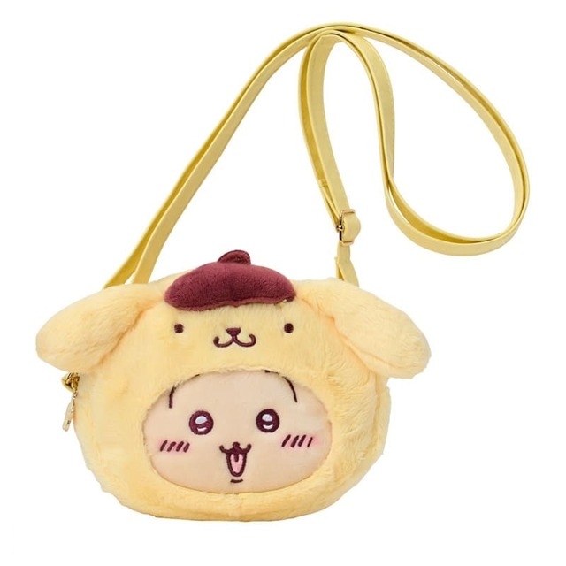 【ちいかわ×サンリオキャラクターズ】「ポシェット」うさぎ＆ポムポムプリン