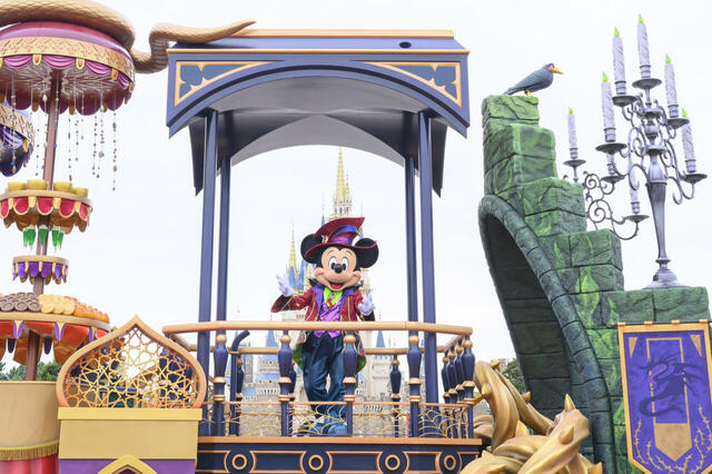 東京ディズニーランド「ザ・ヴィランズ・ハロウィーンInto the Frenzy”」プレスプレビューの様子